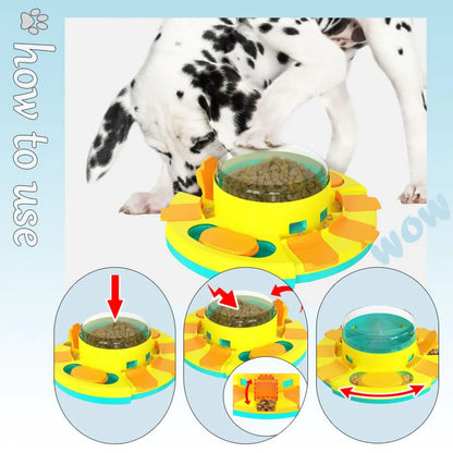 Interactive Mealtime Dog Puzzle Feeder