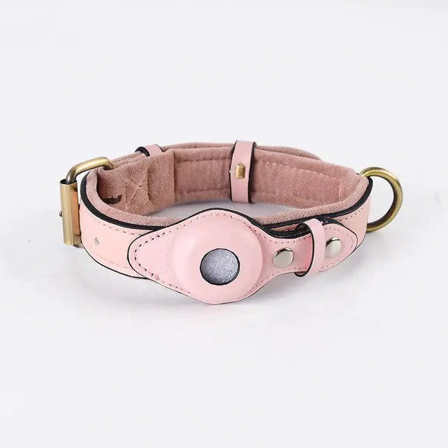 Premium Leather Anti-Lost Dog&