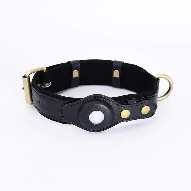 Premium Leather Anti-Lost Dog&