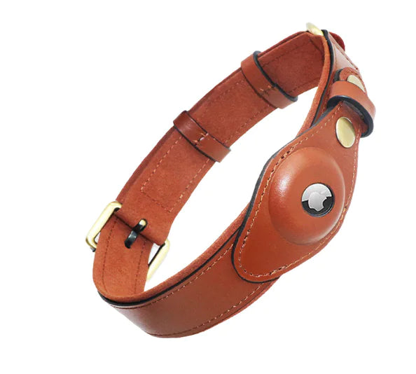 Premium Leather Anti-Lost Dog&