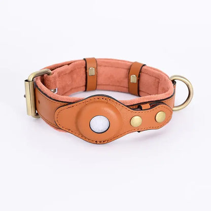 Premium Leather Anti-Lost Dog&